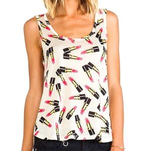 🆕 Lauren Moshi Petra All Over Lipstick Tank